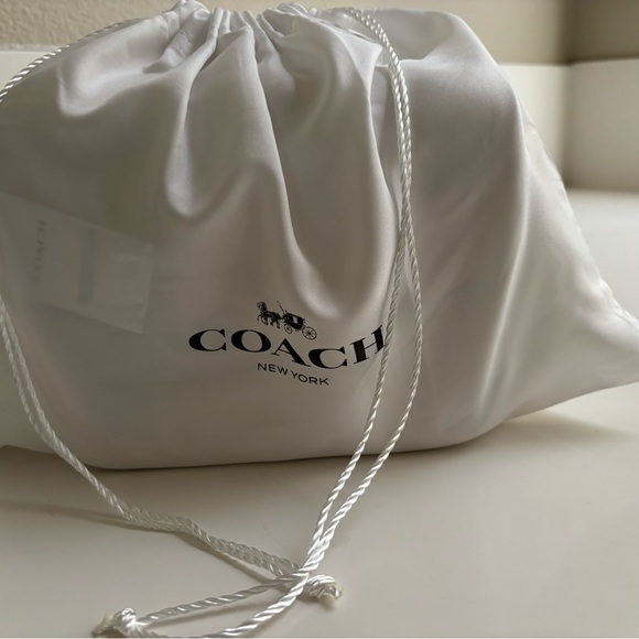 Coach Cassie Crossbody Bag Chalk Pebbled Leather Brass hardware - Picture 4 of 11